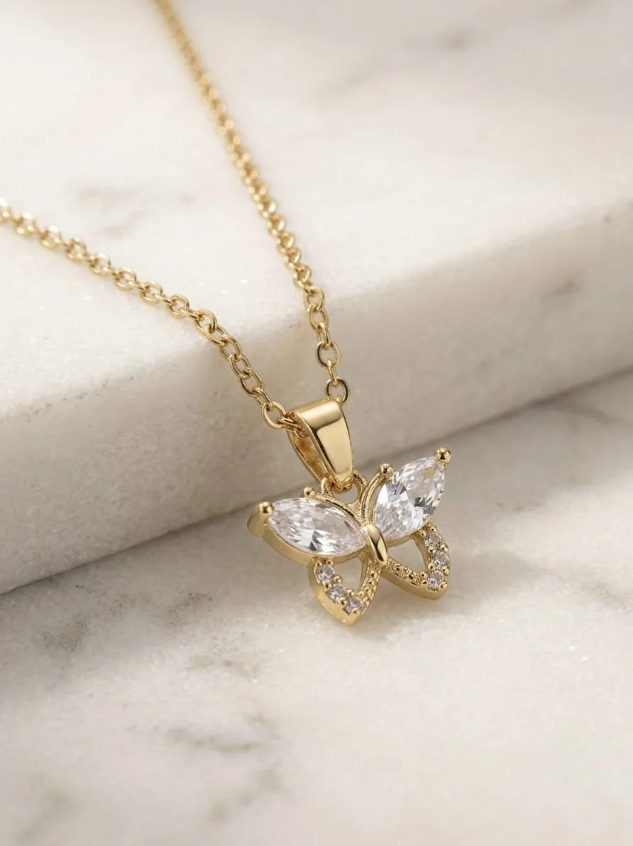 Vanessa Butterfly Necklace