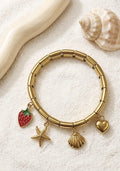 Italian charm bracelet - Strawberry