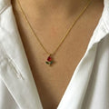 Tulip🌷 Necklace [Red]
