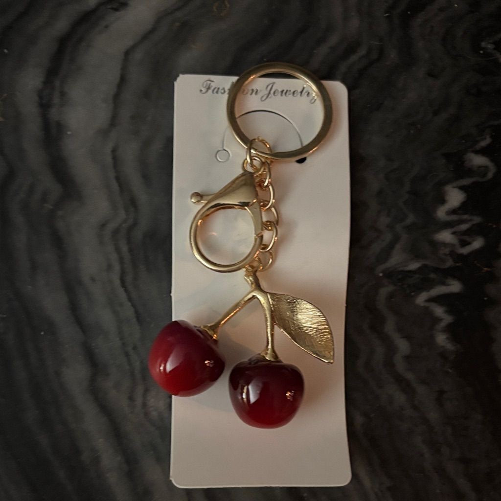 Cherry Keychain