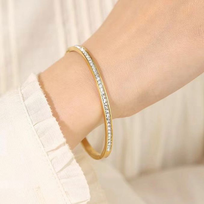 Celestia Crystal Bangle