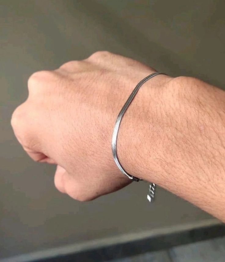 316L Silver Snake Chain Bracelet