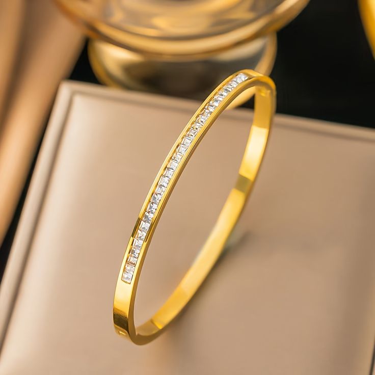 Celestia Crystal Bangle