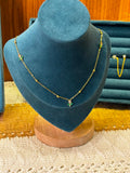 Tulip charm necklace