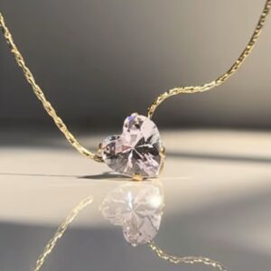 Heart Solitaire Necklace