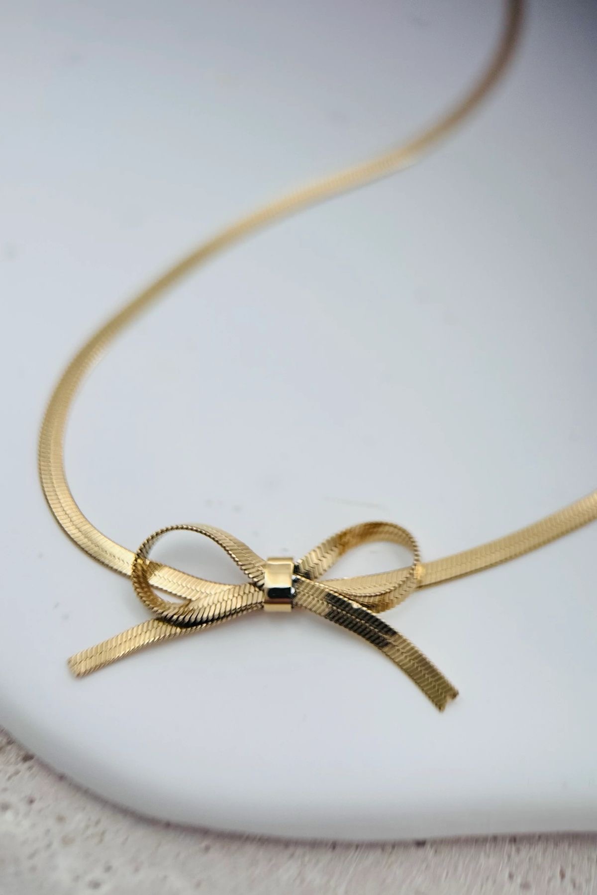 Snake Bow necklace❤️ - Image 4