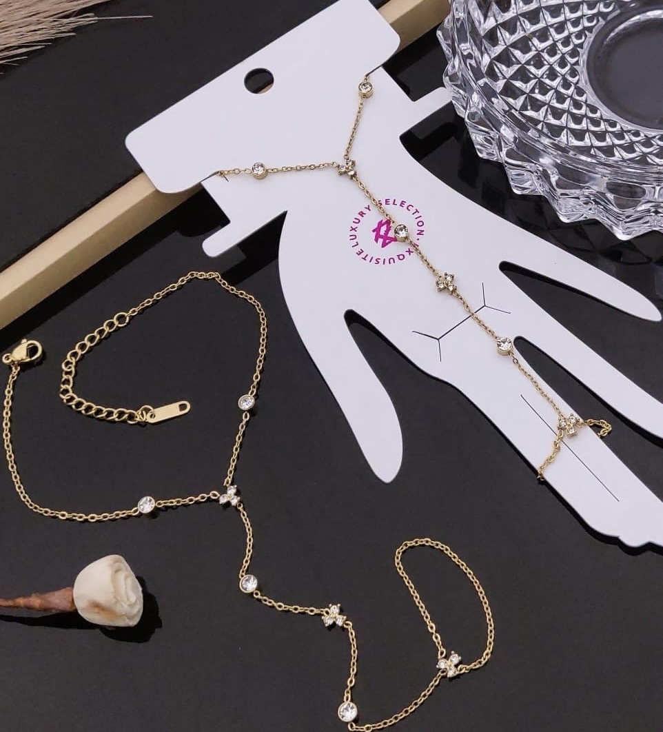 Crystal Glow Hand Chain