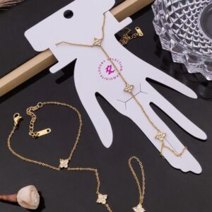 Stellar Bloom Hand Chain