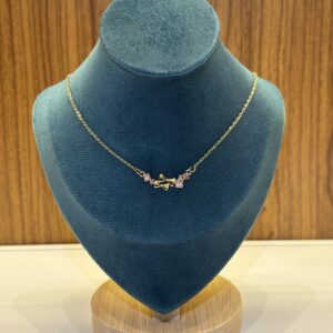 Blush Bow Premium Necklace✨