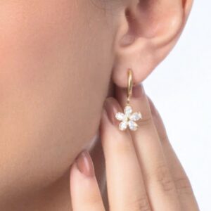 Delicate Daisy Drop Earrings✨