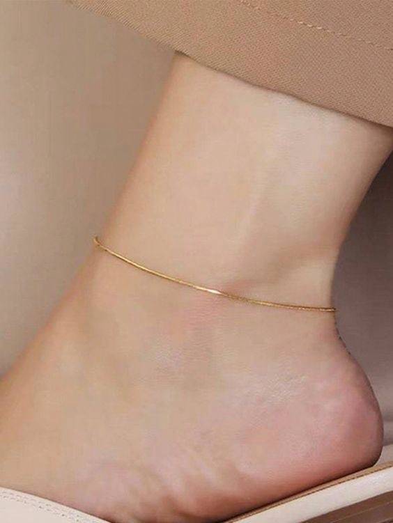 Aureline Minimal Anklet | 199 Per piece | 398 Per pair