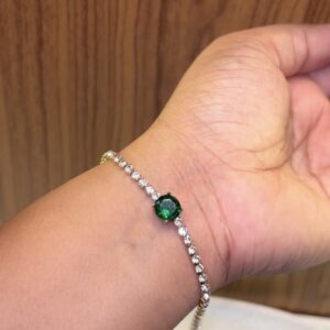 Emerald Tennis Bracelet