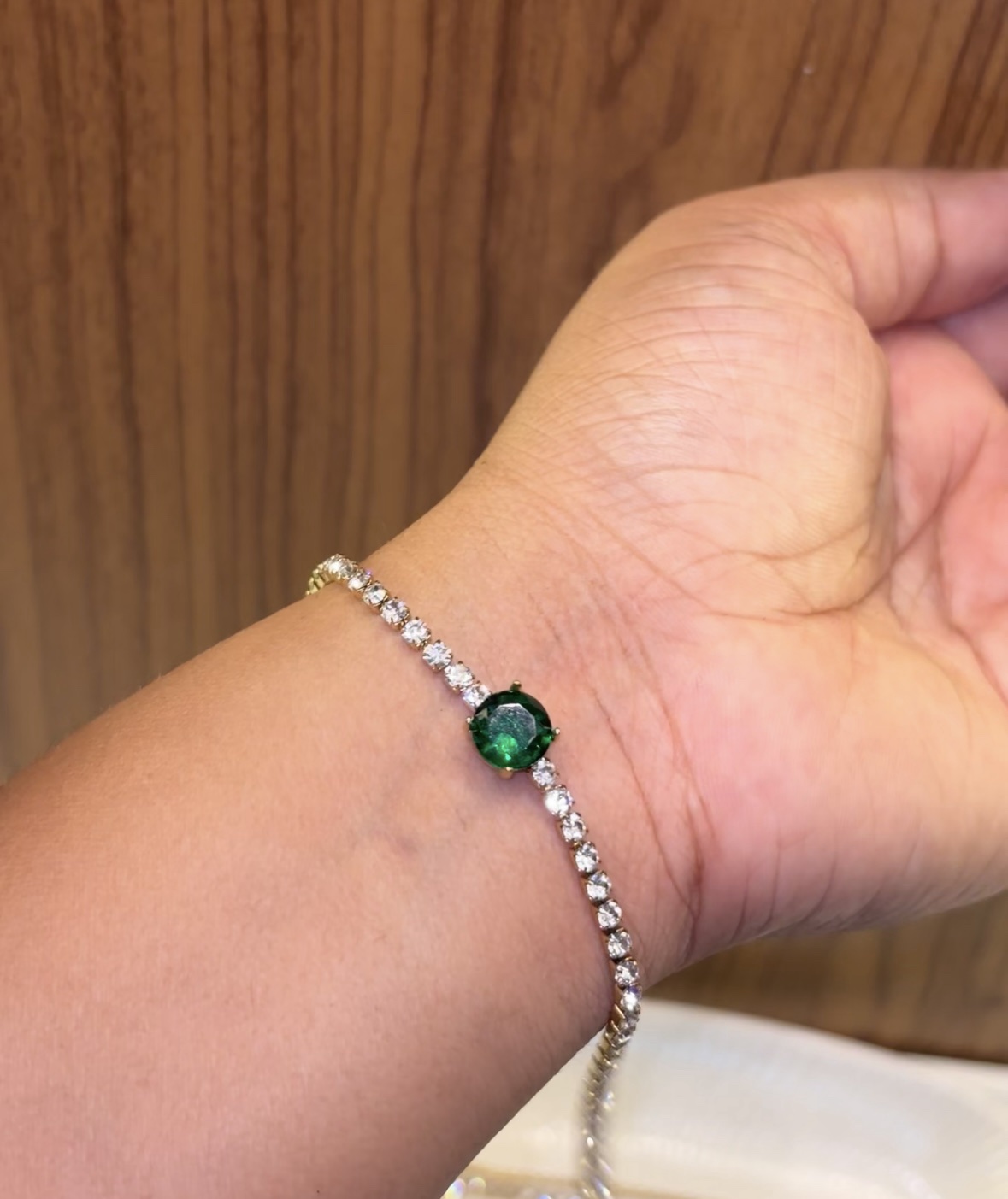 Emerald Tennis Bracelet
