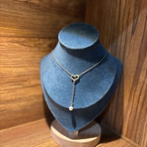 Pearl Promise Heart Necklace