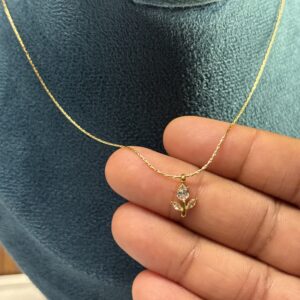 Tulip🌷 Necklace [White]