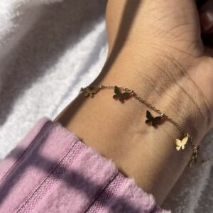 Butterfly Charm Bracelet
